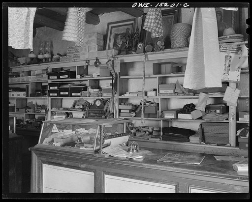 Chacon, Mora County, New Mexico. A store