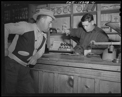 Trampas, Taos County, New Mexico. A store