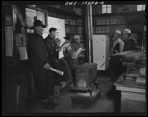 Trampas, New Mexico. A store