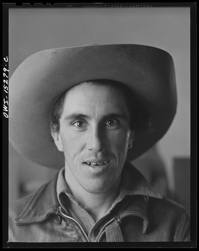 Chacon, Mora County, New Mexico. A Spanish-American rancher
