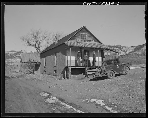 Chacon, Mora County, New Mexico. A store