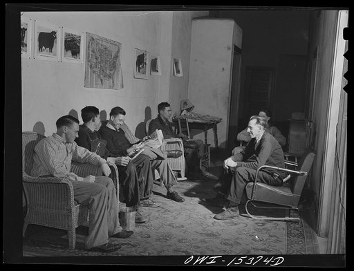 Rio Grande, Gallia County, Ohio. Farm labor trainees live in dormitories at Rio Grande College