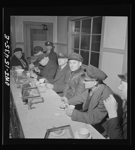 Chicago, Illinois. All motor traffic to and from the Union Station goes through an underground tunnel. A small lunch room is maintained there for cab and truck drivers