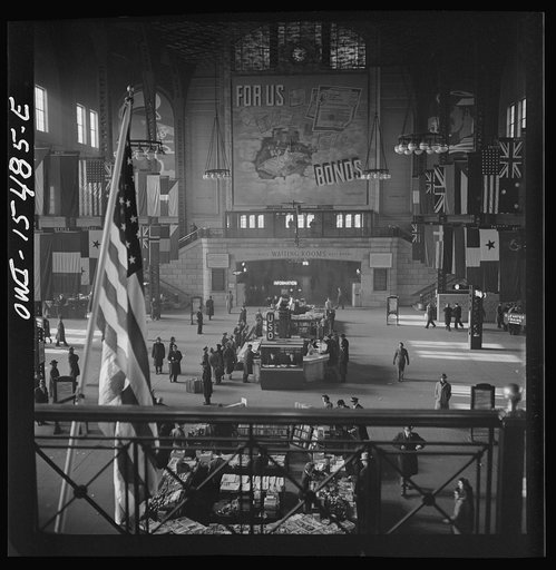 Chicago, Illinois. Union Station concourse