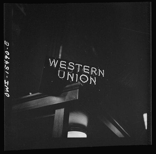 Chicago, Illinois. Sign at the Union Station