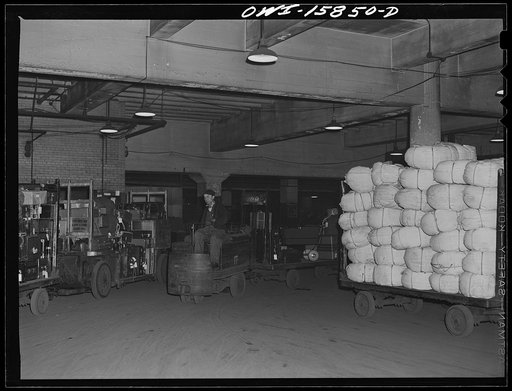 Chicago, Illinois. Express, mail and baggage are handled below street level. There are over two miles of underground for trucks and taxicabs at the Union Station