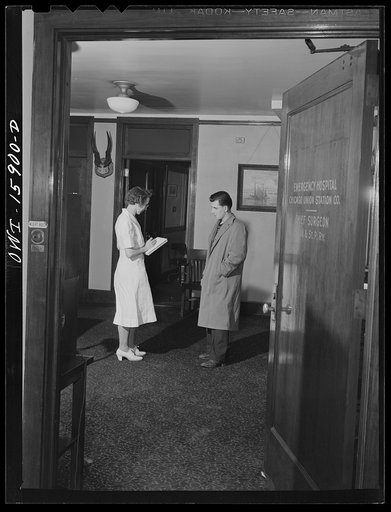 Chicago, Illinois. The Union Station maintains a small but efficient hospital for emergency cases