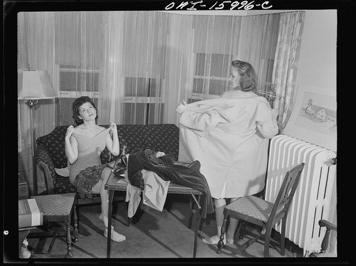 Untitled photo, possibly related to: Detroit, Michigan. Group of girls