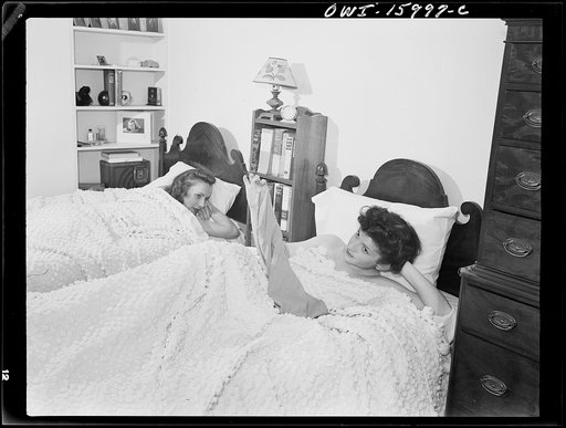 Untitled photo, possibly related to: Detroit, Michigan. Group of girls