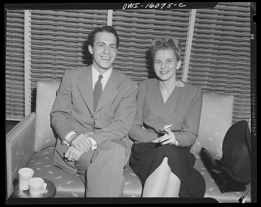 Detroit, Michigan. Style show of clothes worn by better-dressed office workers, presented by the Chrysler Girls' Club of the Chrysler Corporation at Saks Fifth Avenue store