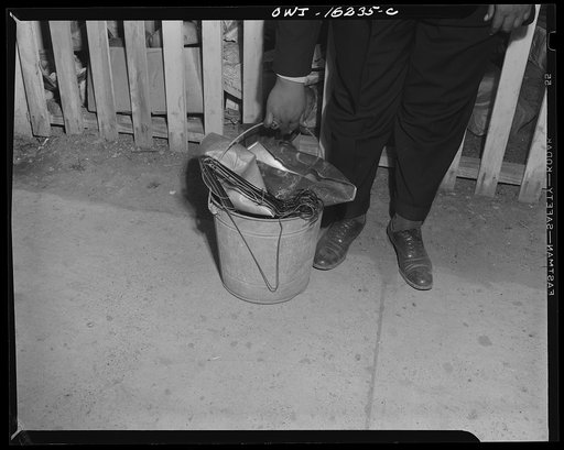 Detroit, Michigan. Scrap collected for salvage at a rally sponsored by the Work Projects Administration (WPA) at the state fairgrounds