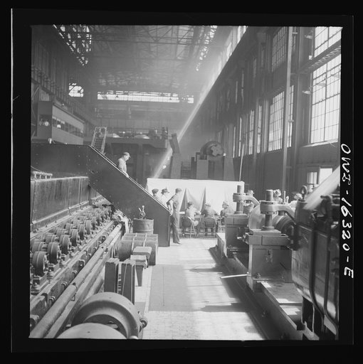 Dearborn, Michigan. National Labor Relations Board election for union representation at the River Rouge Ford plant. Workers voting