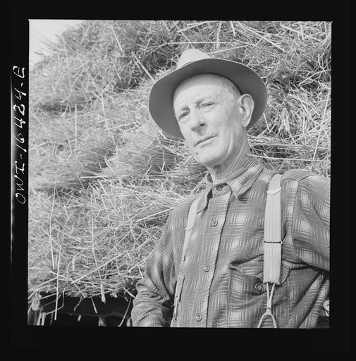 Jackson, Michigan. A typical farmer