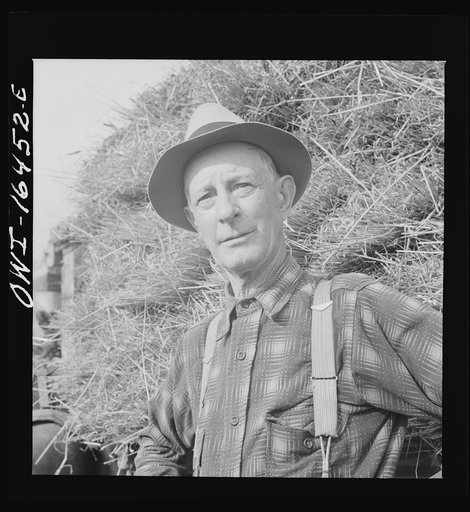 Untitled photo, possibly related to: Jackson, Michigan. A typical farmer