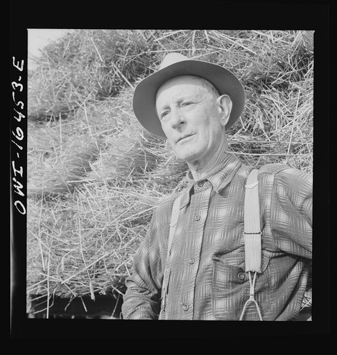 Untitled photo, possibly related to: Jackson, Michigan. A typical farmer