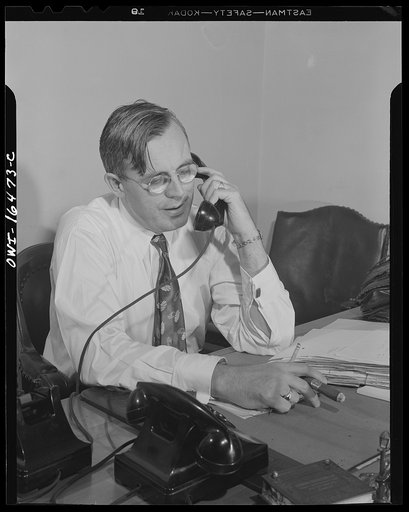 Untitled photo, possibly related to: Detroit, Michigan. Mr. Currier of the Currier Lumber Company