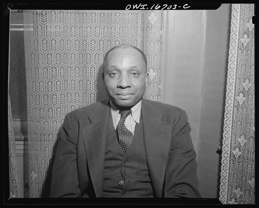 Detroit, Michigan. This man worked at Ford factory but was unable to live in a decent place until Sojourner Truth homes were open for occupancy