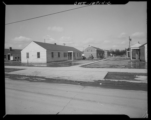 Detroit, Michigan. Sojourner Truth homes, a new U.S. federal housing project