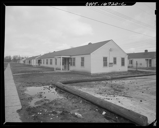 Detroit, Michigan. Sojourner Truth homes, a new U.S. federal housing project