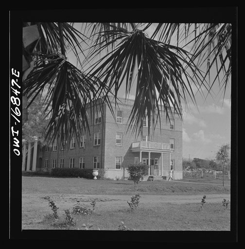 Daytona Beach, Florida. Bethune-Cookman College. The boys' dormitory