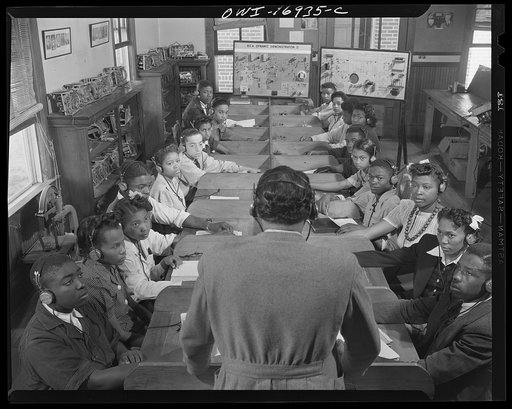 Daytona Beach, Florida. Bethune-Cookman College. Radio technicians' class