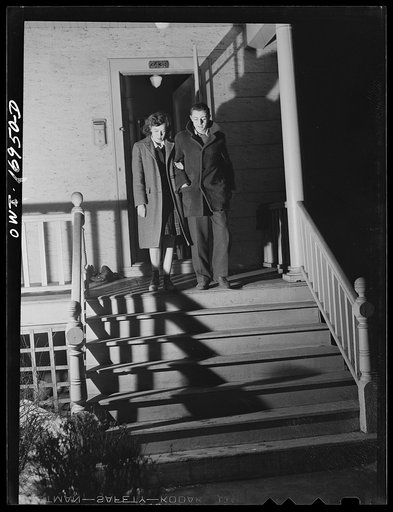 Blue Island, Illinois. Jerry Senise goes out on a date with a friend, Mary Lou Grubles, who goes to the same school