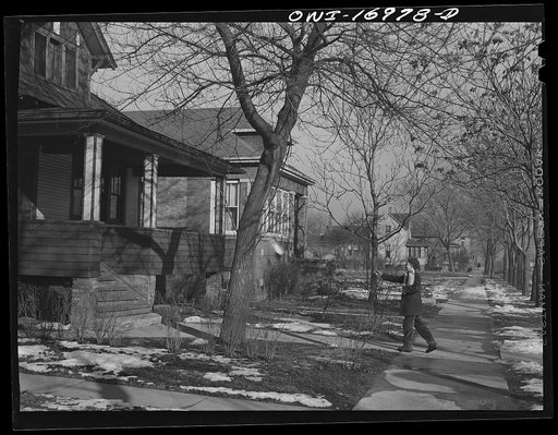 Blue Island, Illinois. Bobby Senise has a paper route which nets him some spending money and helps to fill his war stamp book