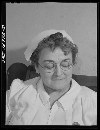 Blue Island, Illinois. Portrait of Mrs. Senise