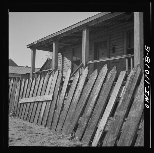 Daytona Beach, Florida. Home in the Negro section