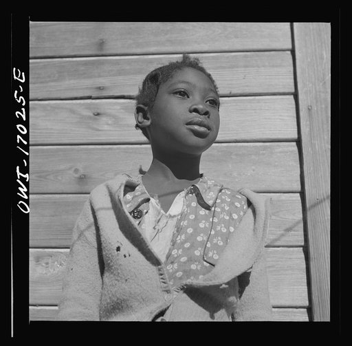 Daytona Beach, Florida. Orange picker's daughter