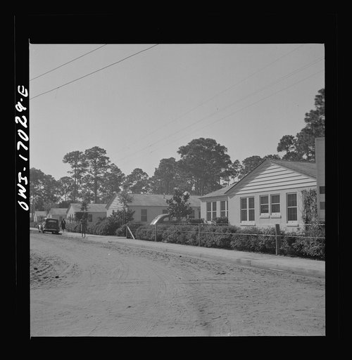 Daytona Beach, Florida. Low rent housing projects for Negroes near Bethune-Cookman College