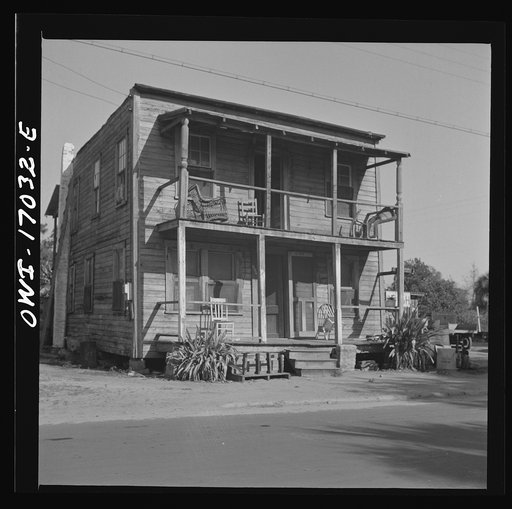 Daytona Beach, Florida. Home in the Negro section