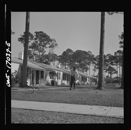 Daytona Beach, Florida. Low rent housing projects for Negroes near Bethune-Cookman College
