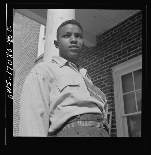Daytona Beach, Florida. Bethune-Cookman College. A student