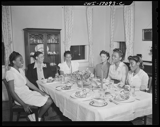 Daytona Beach, Florida. Bethune-Cookman College. Home economics group