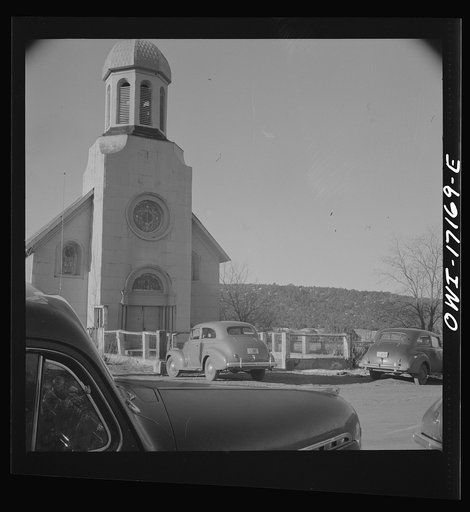 Untitled photo, possibly related to: Penasco, Taos County, New Mexico. Sunday