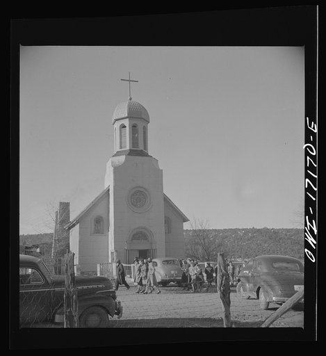 Penasco, Taos County, New Mexico. Sunday