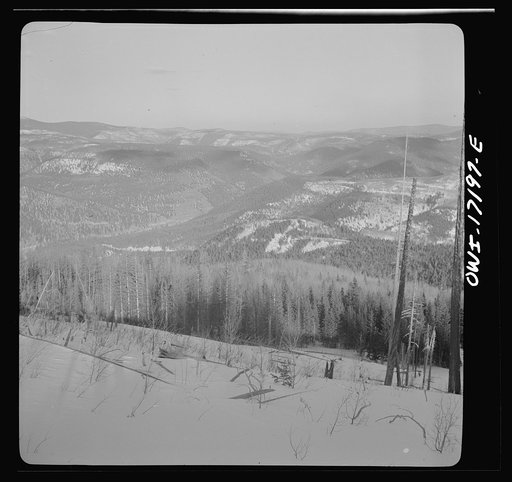 Winter in the Sangre de Cristo Mountains above Penasco, New Mexico