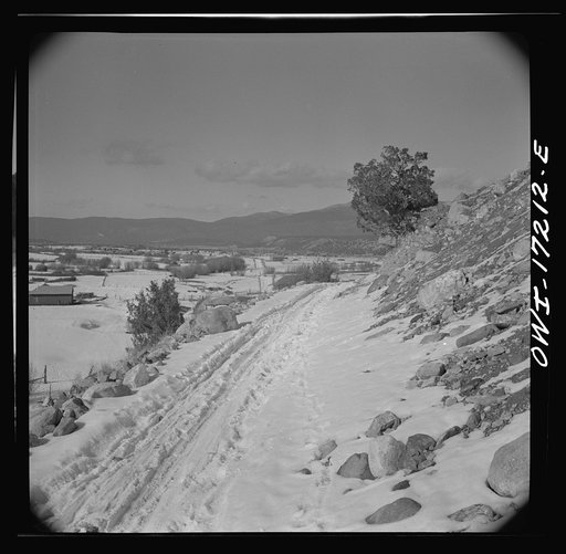 Untitled photo, possibly related to: Penasco (vicinity), Taos County, New Mexico. Valley of Penasco