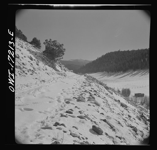 Untitled photo, possibly related to: Penasco (vicinity), Taos County, New Mexico. Valley of Penasco