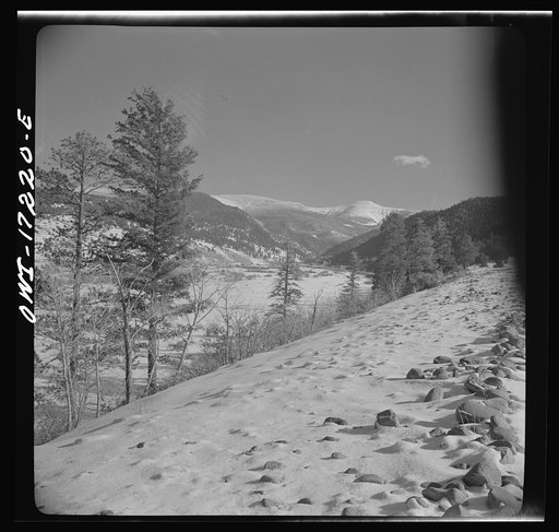 Penasco (vicinity), Taos County, New Mexico. Valley of Penasco