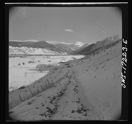 Untitled photo, possibly related to: Penasco (vicinity), Taos County, New Mexico. Valley of Penasco