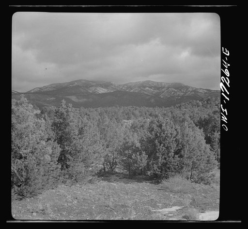 Untitled photo, possibly related to: Penasco (vicinity), Taos County, New Mexico. Penasco valley
