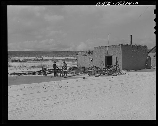 Penasco, New Mexico. Blacksmith shop