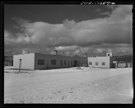 Penasco, New Mexico. Grade school