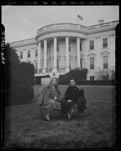 Washington, D.C. Madame Chiang Kai-shek and Mrs. Roosevelt