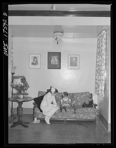 Minneapolis, Minnesota. In the lobby of the Elizabeth Kenny Institute
