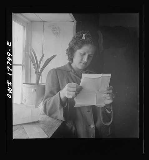 Trampas, New Mexico. Spanish-American girl