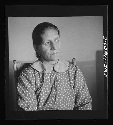 Trampas, New Mexico. Spanish-American woman