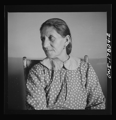 Trampas, New Mexico. Spanish-American woman